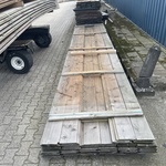 Ca. 44x Douglas Wisselsponning/Halfhoutsrabat, 18x190mm, lengte 600cm